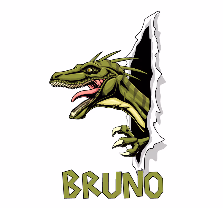 Jura rovfugl dinosaurus rullegardin - TenStickers