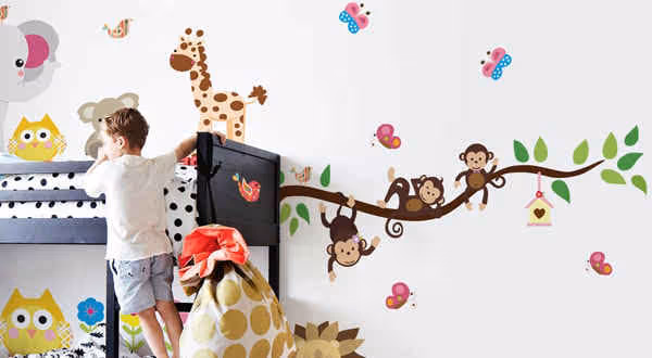 Wallstickers til børneværelser Wallstickers til børneværelser