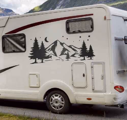 Klistermærker til Campingvogn Klistermærker til Campingvogn