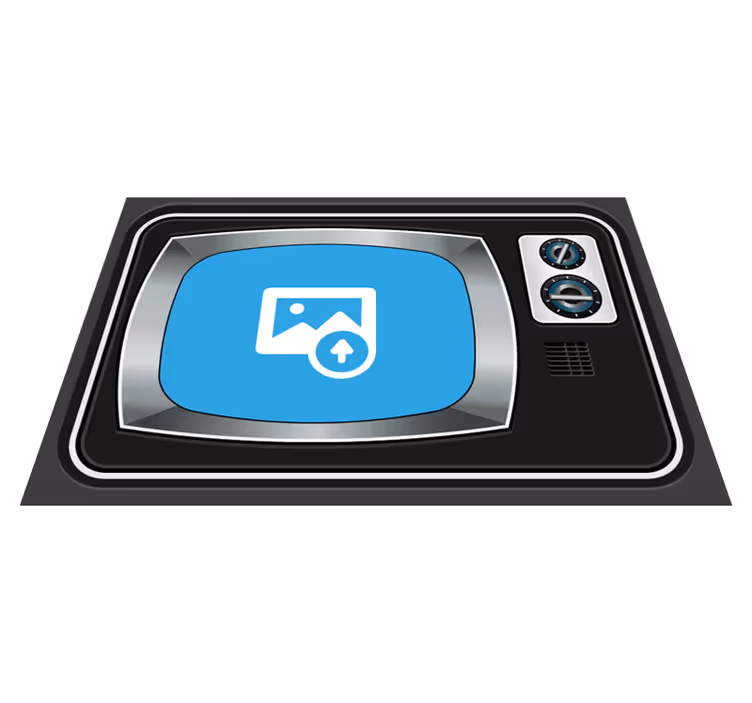 Tv-tilpassede foto originale dækkeservietter - TenStickers
