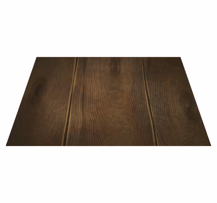 Træ mønster mørk tone tekstureret dækkeservietter - TenStickers