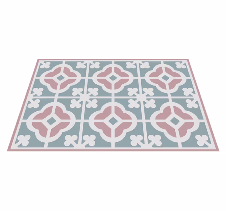 Pastel cement fliser hjem dækkeservietter - TenStickers