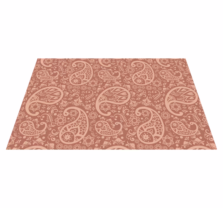 Elegant blomster element dækkeserviet - TenStickers