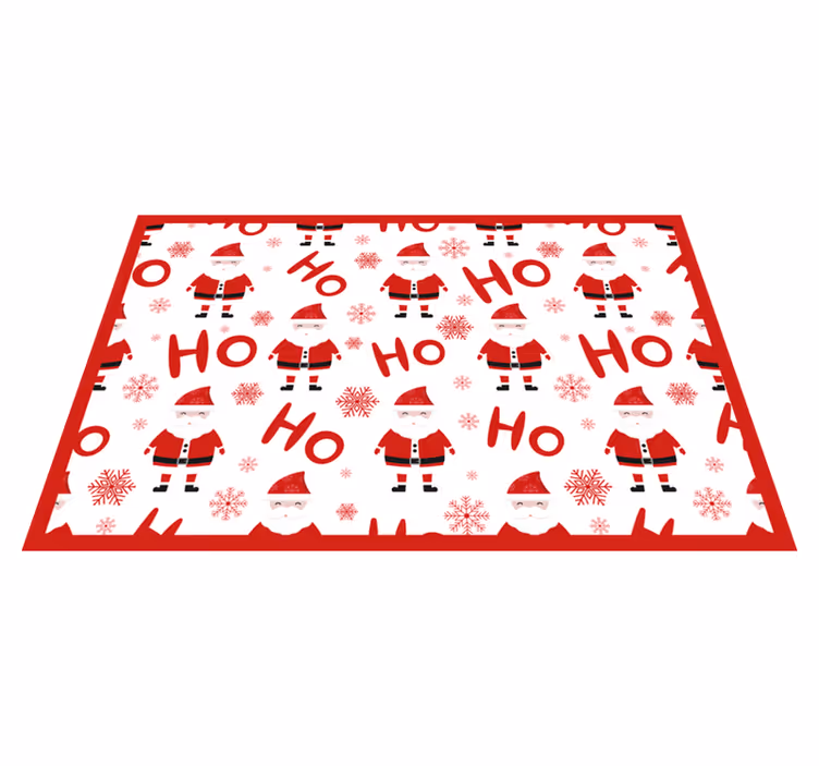Santa claus og hohoho julesteder - TenStickers