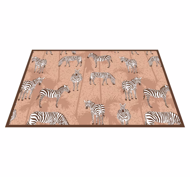 Original dækkeserviet i zebra print stil - TenStickers