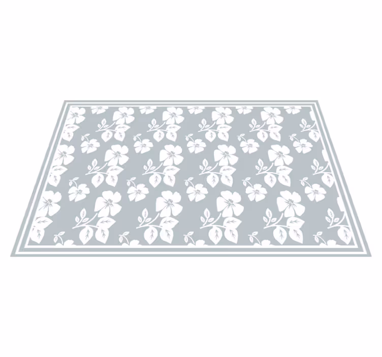 Blomstertrykt dækkeserviet - TenStickers
