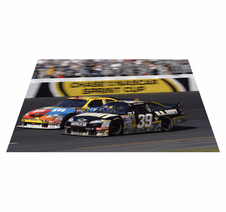 Nascar racerbiler dækkeservietter - TenStickers