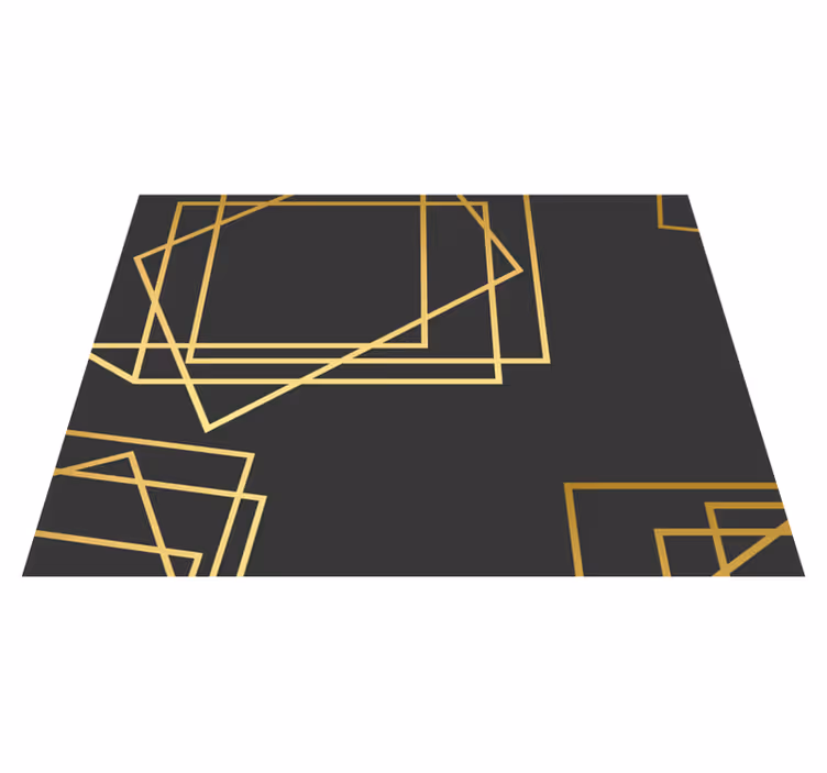 Geometriske former elegante dækkeservietter - TenStickers