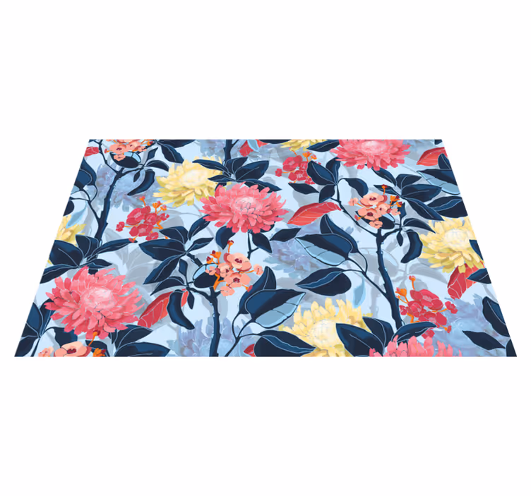 Original dækkeserviet med blomsterdesign elegance - TenStickers