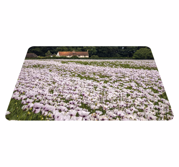 Original dækkeserviet lavendelblomstermark - TenStickers