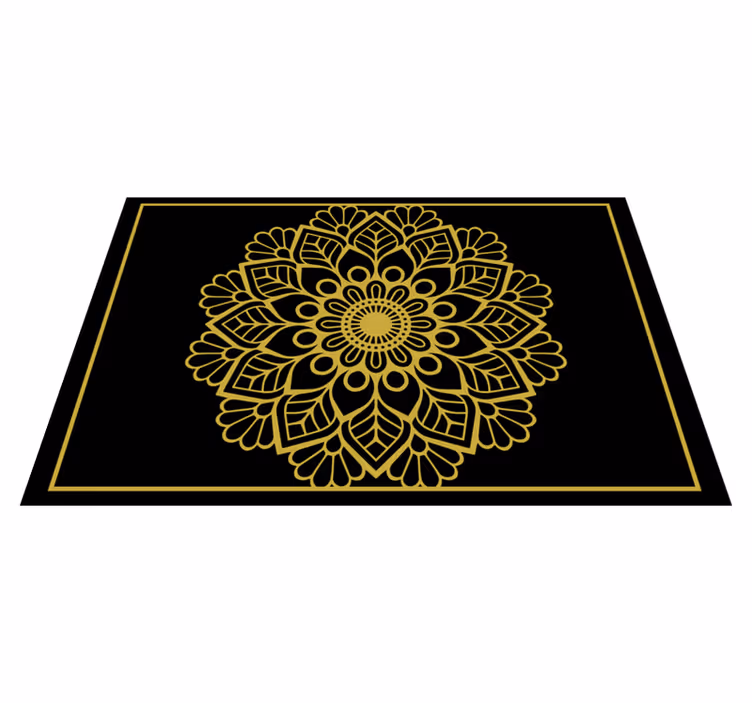 Elegant dækkeserviet med yndefuldt botanisk motiv - TenStickers
