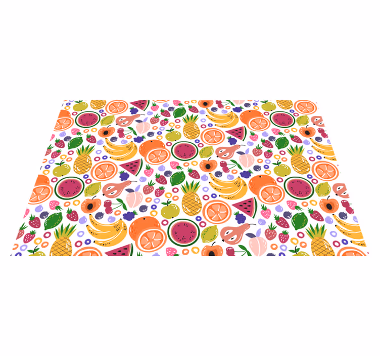 Dækkeserviet børn frugt mønster print - TenStickers