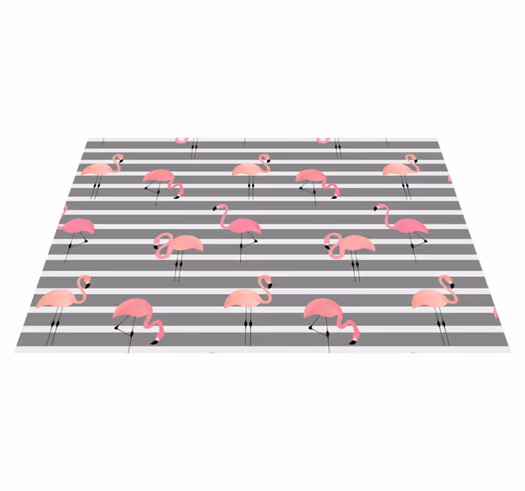 Original dækkeserviet med flamingo mønster - TenStickers