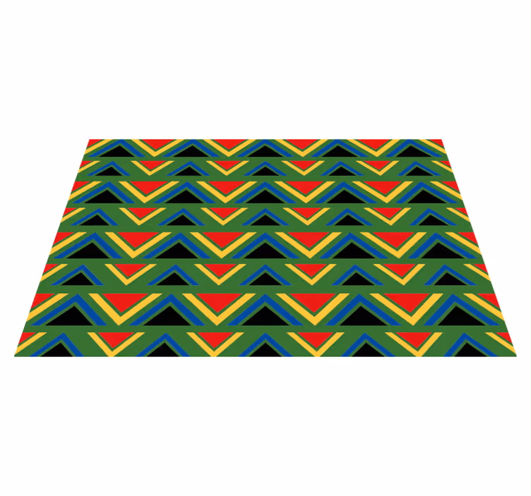Original dækkeserviet livlig geometrisk stil - TenStickers