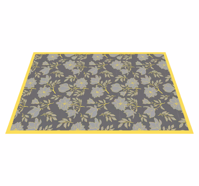 Original dækkeserviet med blomsterprint - TenStickers