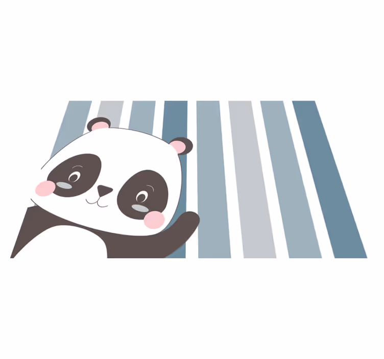 Glade panda børn dækkeservietter - TenStickers