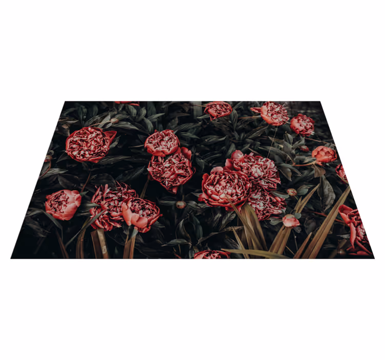 Vibrant floral display dækkeserviet - TenStickers