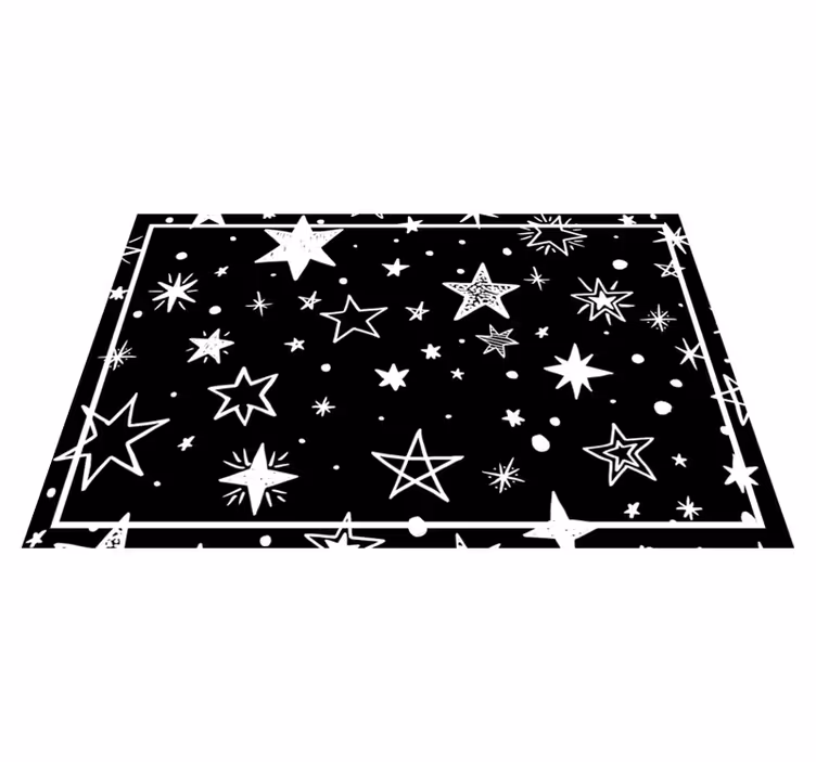 Dækkeserviet børn stjernehimmel mønster - TenStickers