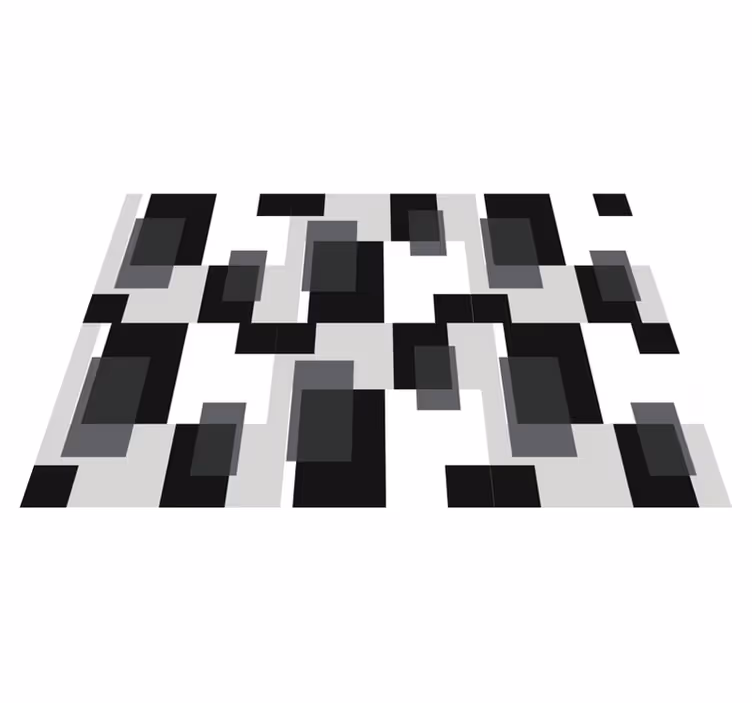 Moderne dækkeserviet med geometrisk motiv - TenStickers