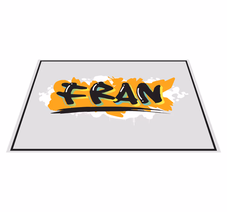 Urban stil farverige graffiti dækkeservietter - TenStickers