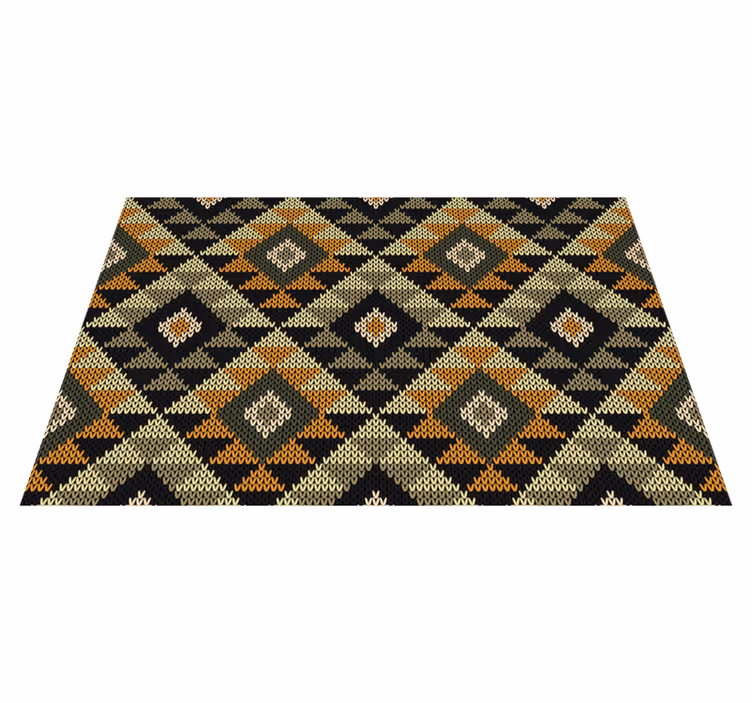 Chic geometrisk motif dækkeserviet - TenStickers