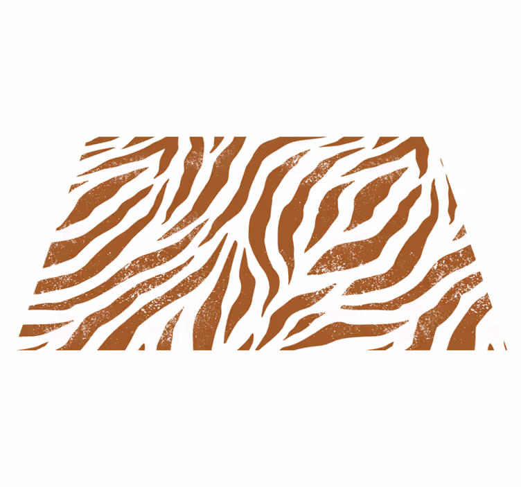 Dækkeserviet med zebra mønster - TenStickers
