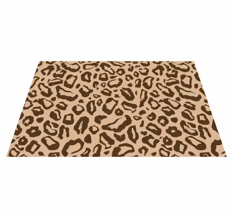 Dækkeserviet i leopardprint stil - TenStickers
