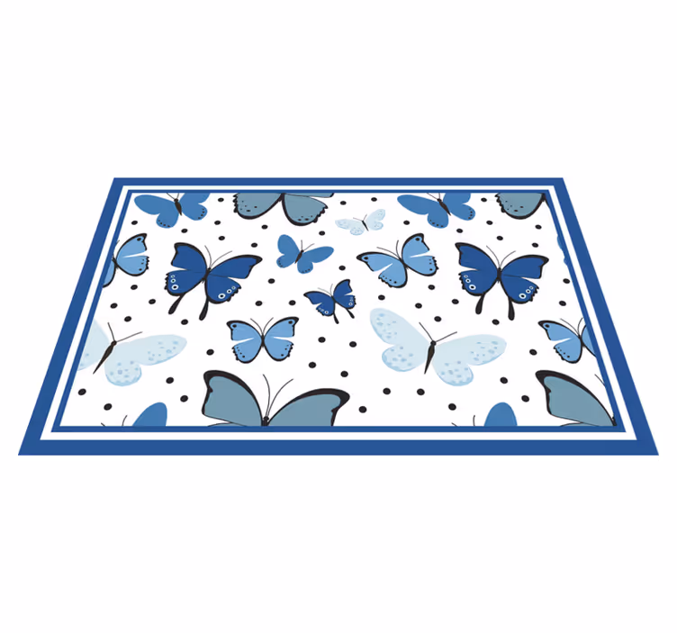 Dækkeserviet børn sommerfugl mønster - TenStickers