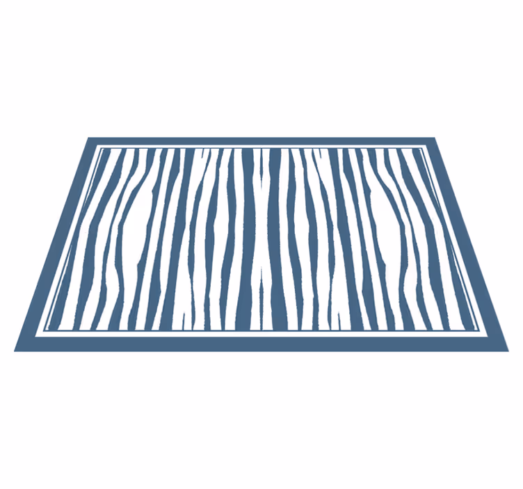 Zebra-stribede dækkeservietter - TenStickers