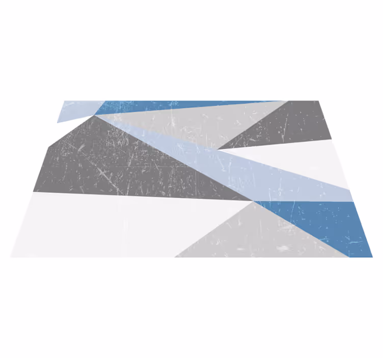 Moderne dækkeserviet med geometriske vinkler - TenStickers