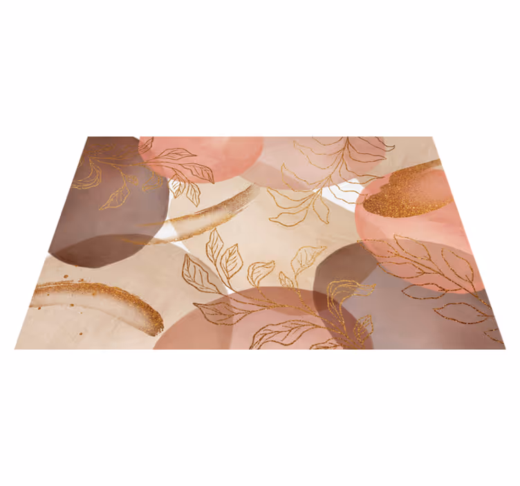 Dækkeserviet med elegante bladmotiver - TenStickers
