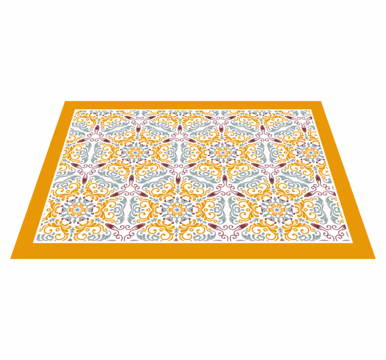 Original dækkeserviet med elegant ornamentmønster - TenStickers