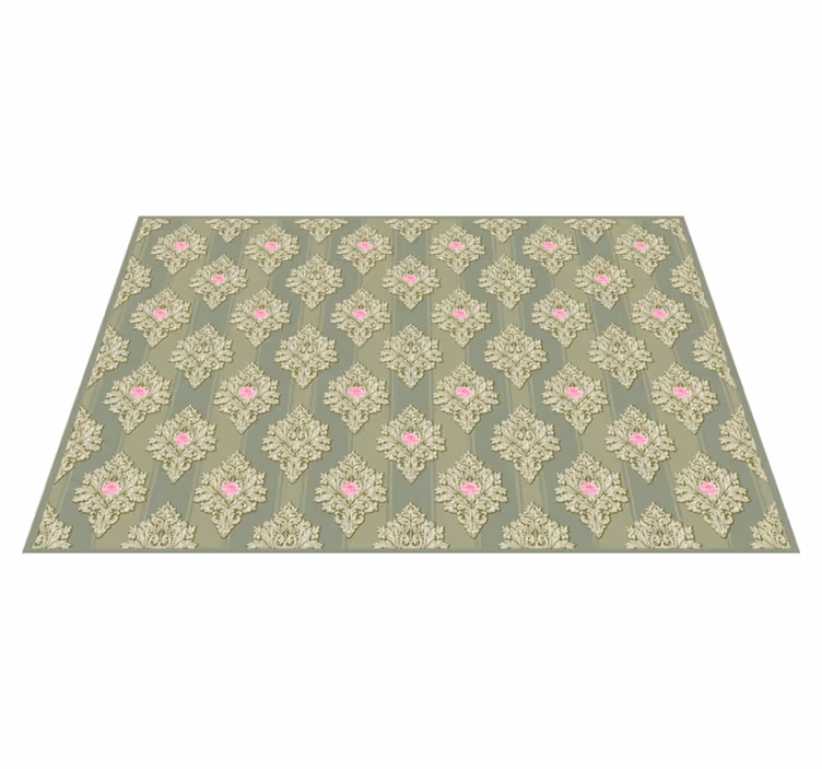Elegant dækkeserviet med blomsterdesign - TenStickers