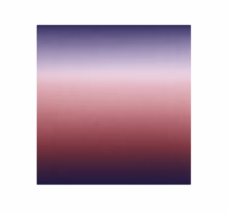 Flerfarvet gradient fototapet til teenageværelse - TenStickers
