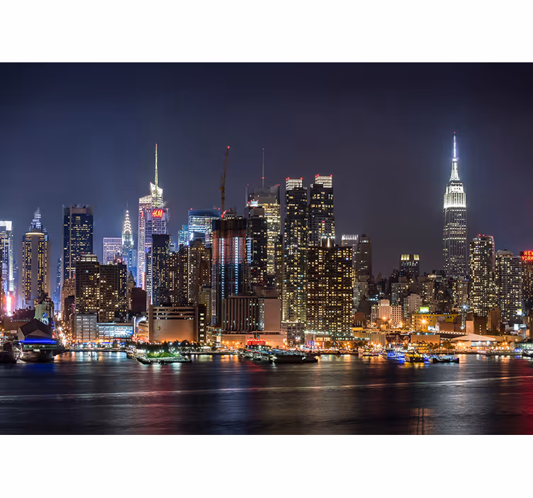 Nat i new york fototapet - TenStickers