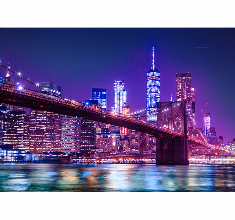 Nat fototapet i new york - TenStickers
