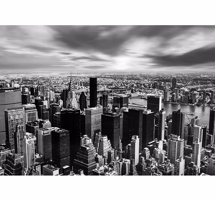 Vintage new york byfototapet - TenStickers