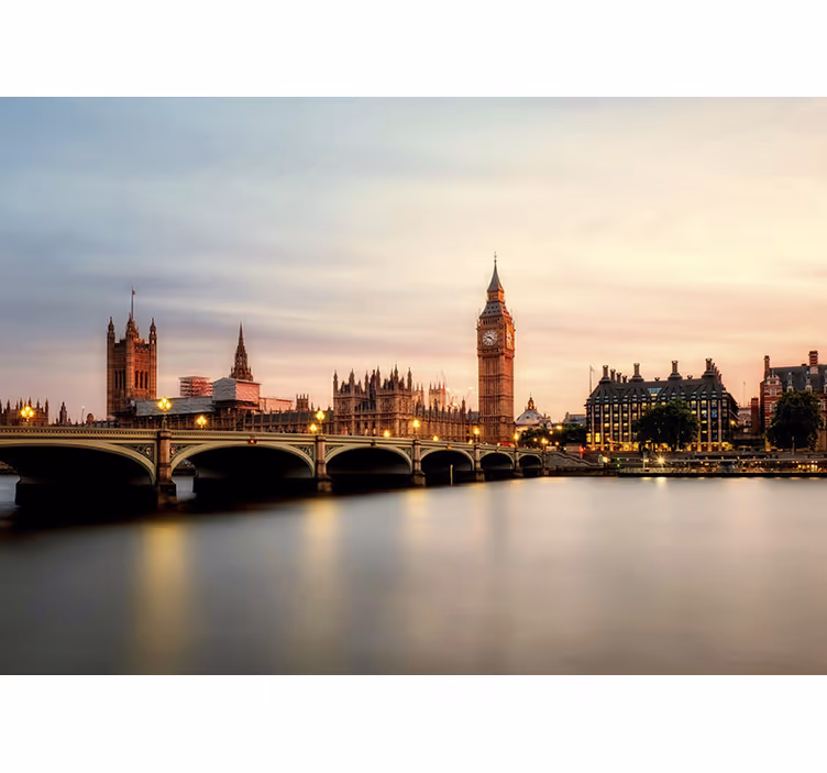 Westminster byfototapet - TenStickers