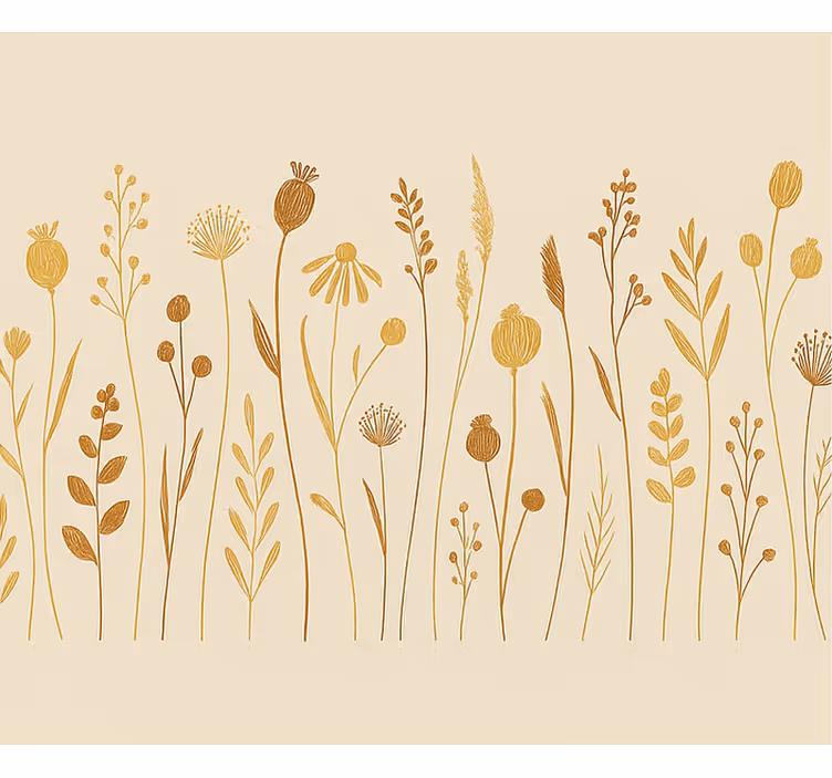 Beige fototapet trendy must have - TenStickers