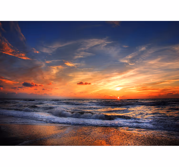 Punta cana strand landskab fototapet - TenStickers