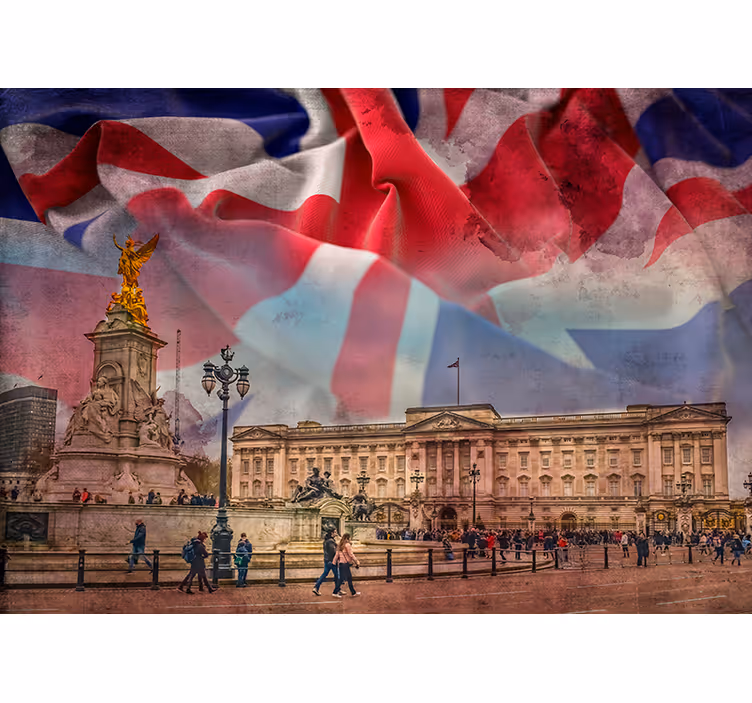 Buckingham palace london fototapet - TenStickers