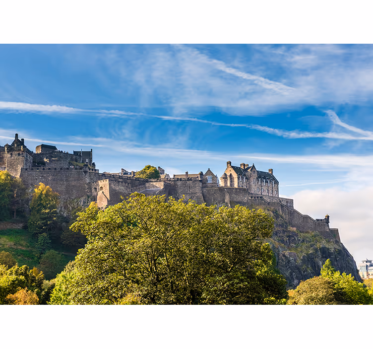 Edinburgh slot fototapet - TenStickers