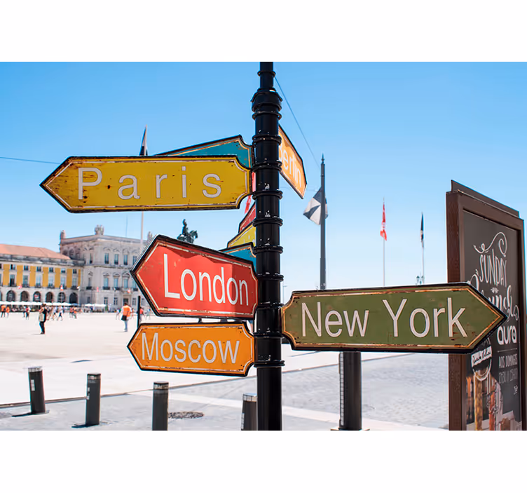 By placeringer fototapet - TenStickers