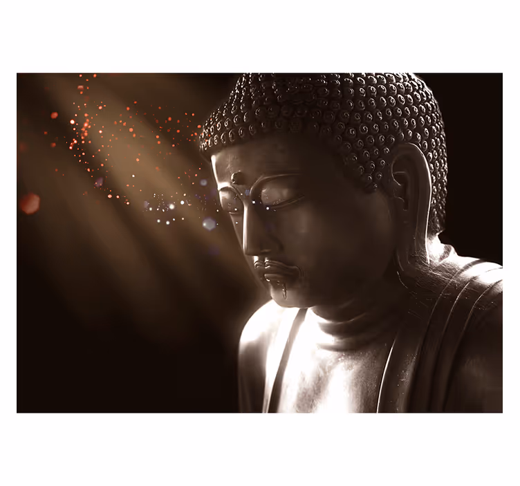 Meditere buddha zen fototapet - TenStickers