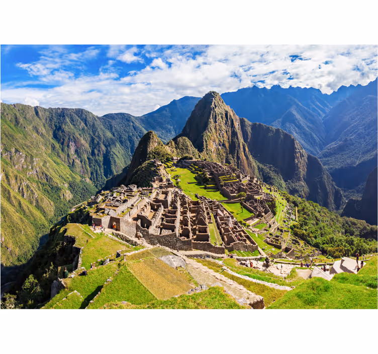 Machupichu smuk natur fototapet - TenStickers