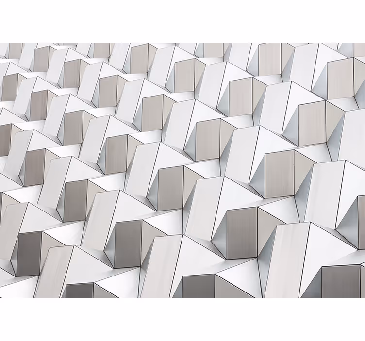 Geometrisk tekstureret overflade mønster fototapet - TenStickers