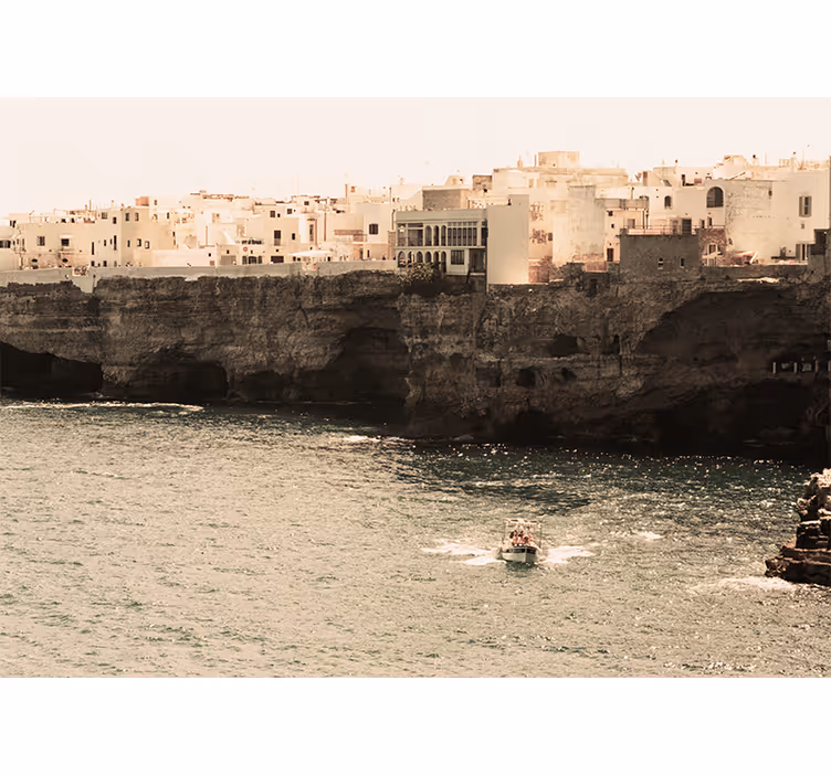 Polignano havlandskab under havemaleriet - TenStickers