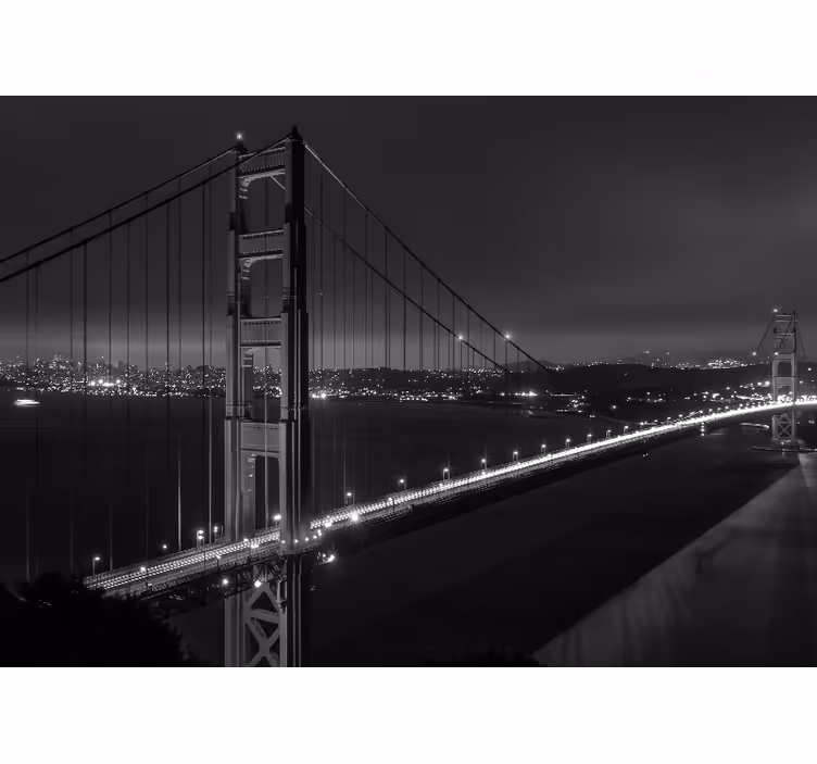 Fototapet af byer golden gate-forbindelsen - TenStickers