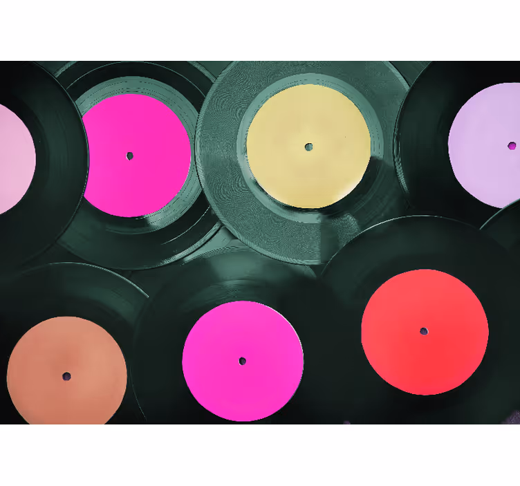 Tapetplade musiknoter fototapet - TenStickers
