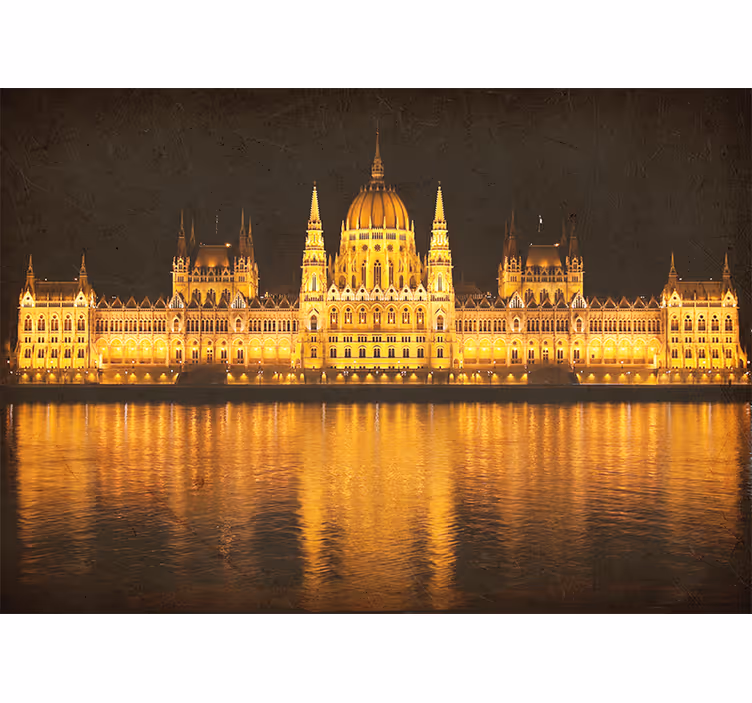 Rom fototapet budapest natudsigt - TenStickers